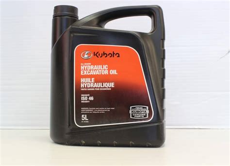 what to use for hydraulic fluid in mini excavator|kubota mini ex hydraulic oil.